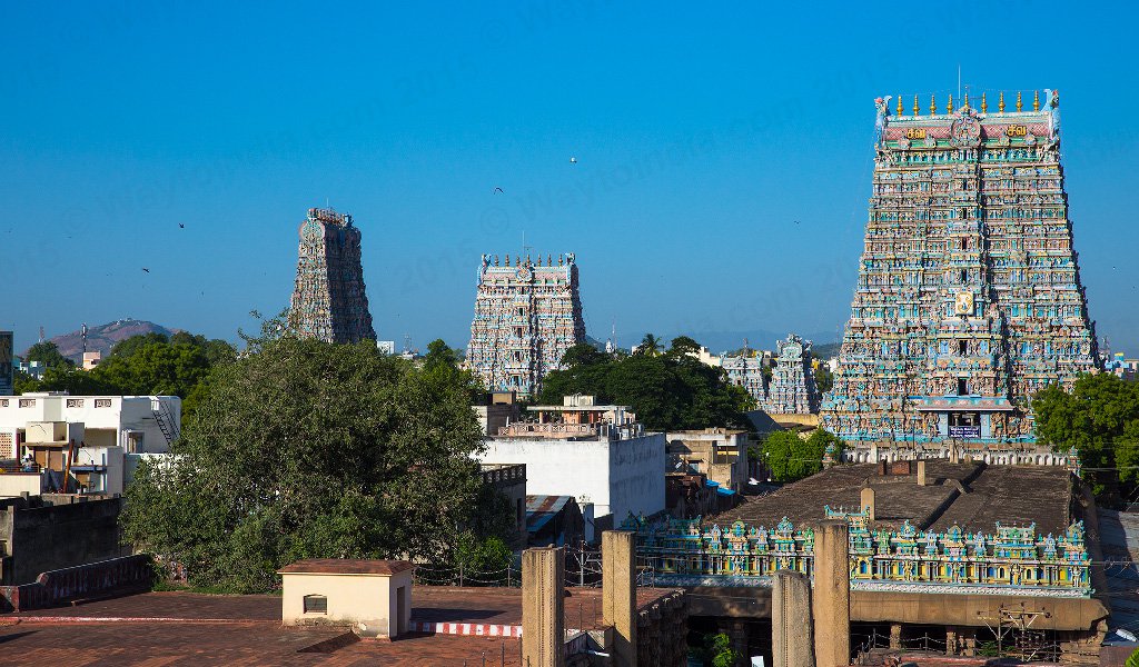 Rameshwar之旅:Meenakshi安曼神庙