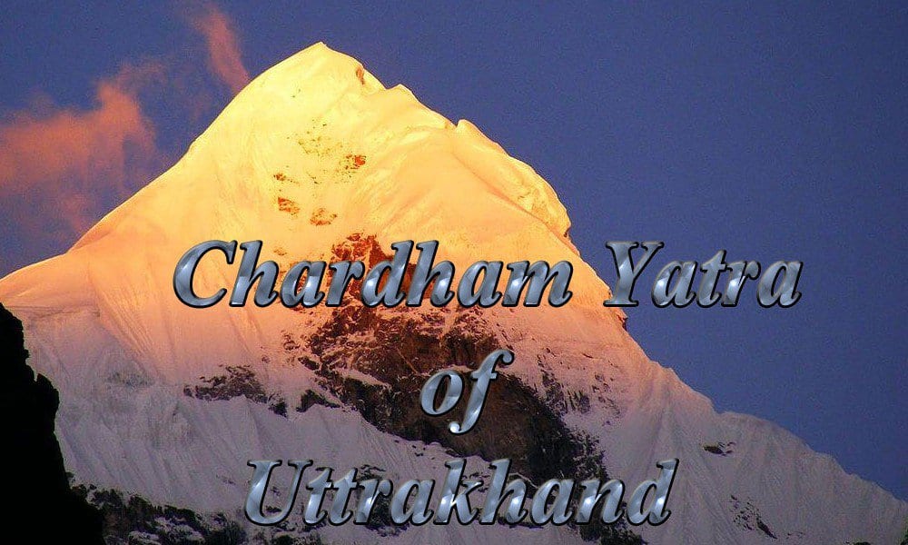 Chardham yatra Uttrakhand的